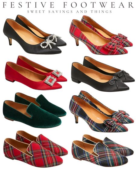 Festive footwear finds! Half off all of these heels, loafers and flats while supplies last!

Heels loafers flats plaid bows buckles

#LTKunder100 #LTKHoliday #LTKshoecrush