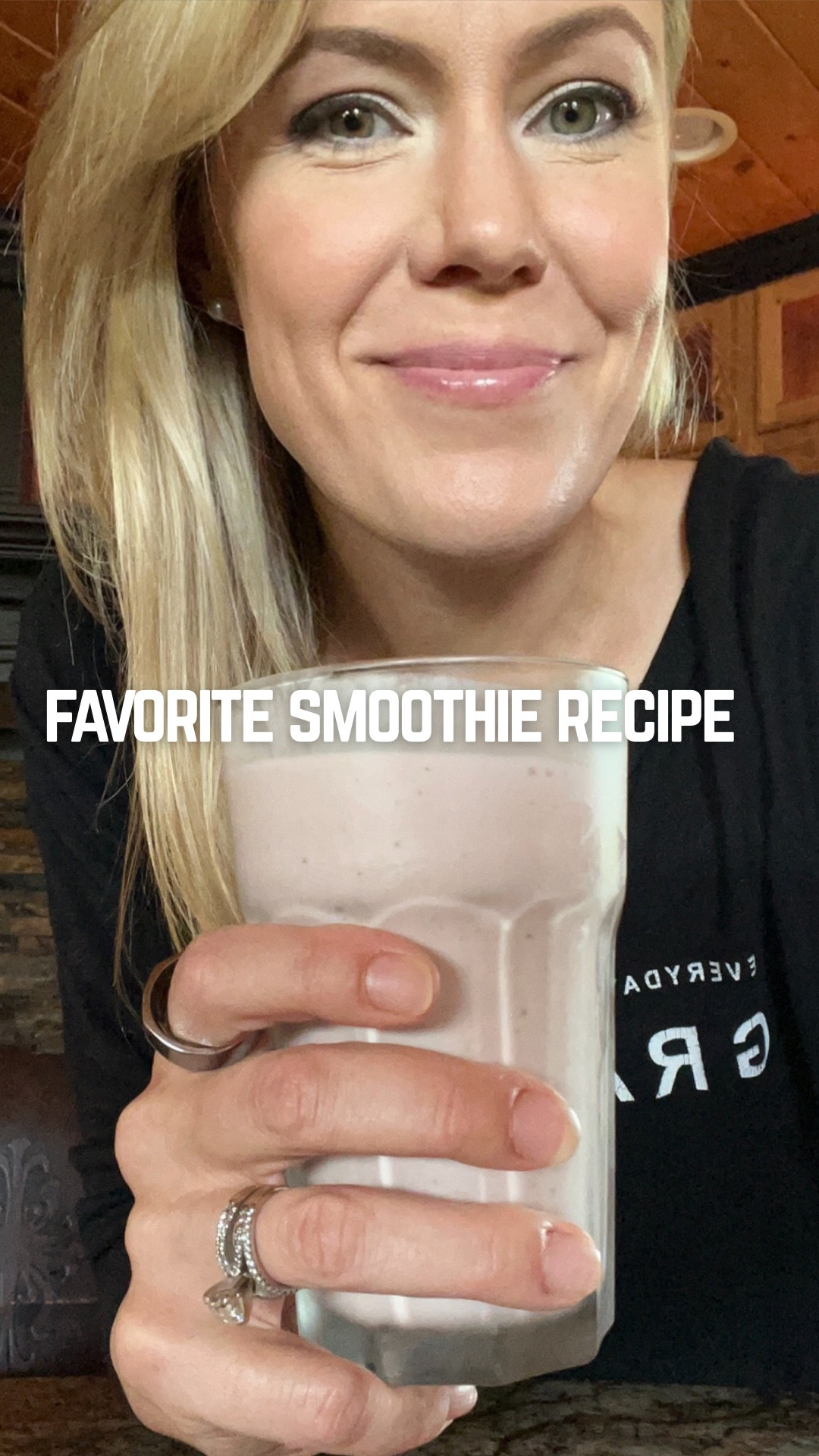 My daily protein smoothie that tastes like a strawberry shake!! 
.
Ingredients: 
- 2-3 scoops @perfectsupplements Strawberries and Cream protein powder. Use code: REALFOODRN
- 1 spoonful @wondercow Vanilla Colostrum. Use code: REALFOODRN 
- 1-2 cups L. Reuteri yogurt
- handful of ice 
- handful of frozen strawberries 

Blend to the consistency you like. If you want it thicker, add more ice. Less thick, add a little water. Drink immediately or it will melt. Enjoy! So good!!!

Comment “link” if you want a link to my blender. It’s the best!!



#smoothie #smoothierecipes #lreuteri #guthealing #yogurt #probiotic #protein #colostrum #justingredients #wondercow #healthy #dailyroutine #realfood