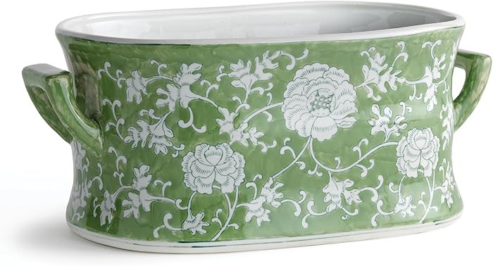 Napa Home & Garden Imperial Lotus Planter Green/White | Amazon (US)