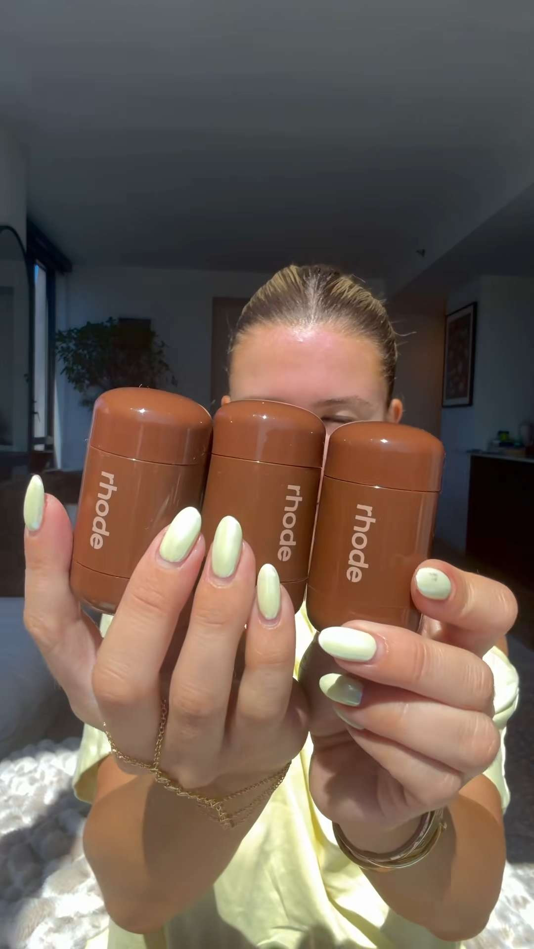 new rhode skin !!!!!! first impressions of the highlighting milk and pocket bronzes! 

 #LTKBeauty