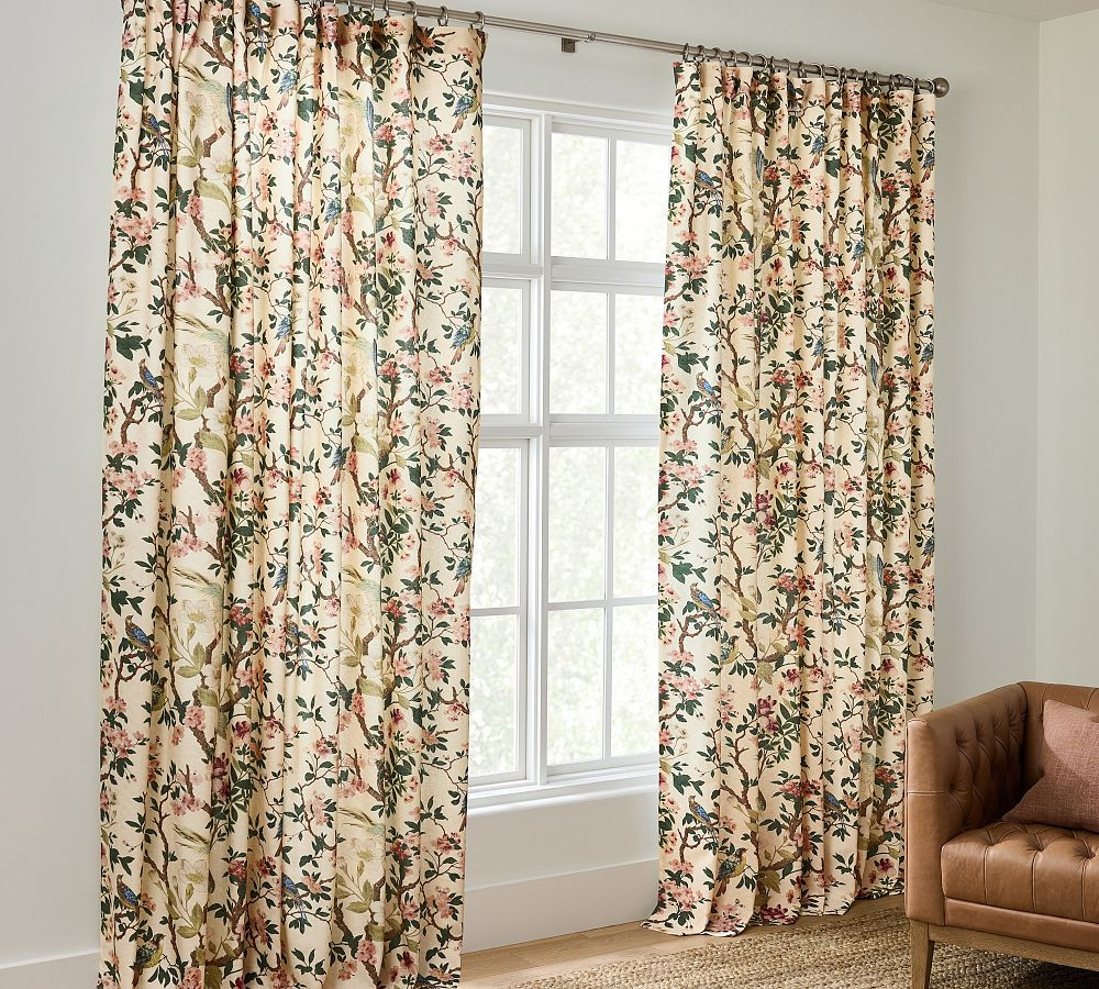 Nola Print Curtain | Pottery Barn (US)