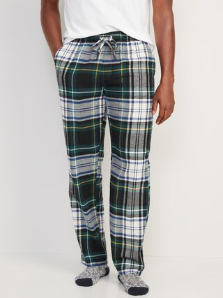 Double-Brushed Flannel Pajama Pants for Men | Old Navy (US)