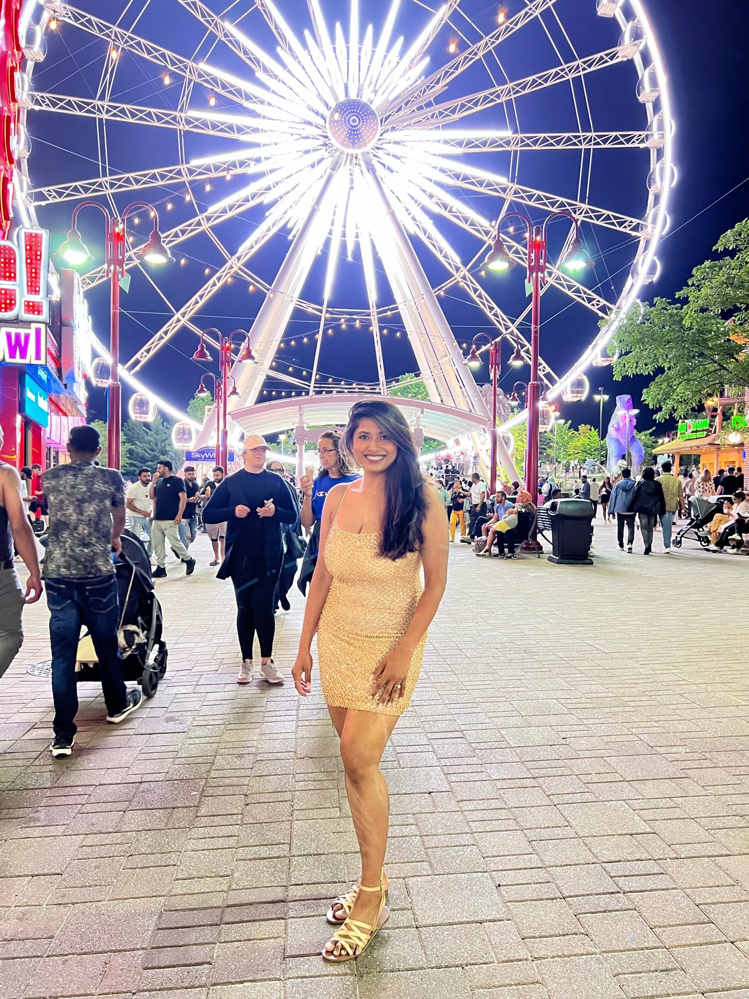 Bachelorette Party Ready - Golden Dress 

#LTKcurves #LTKwedding #LTKfit