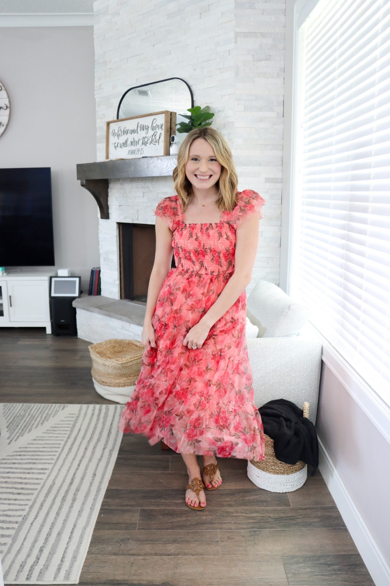 Looking for a Graduation or Mother’s Day dress - here it is!
A great smocked ruffle flowy mesh that fits either occasion.

//
Graduation dress
Mother’s Day dress
Wedding guest dress 
Spring dress 
Shower dress 

#LTKmomlife #LTKWedding #LTKgrwm