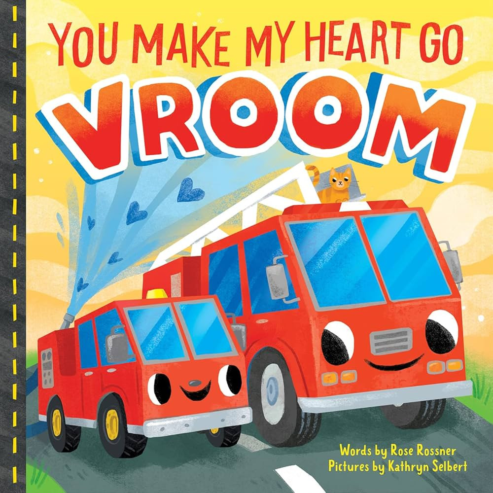 You Make My Heart Go Vroom!: A Sweet Things That Go Board Book for Babies and Toddlers to Celebra... | Amazon (US)