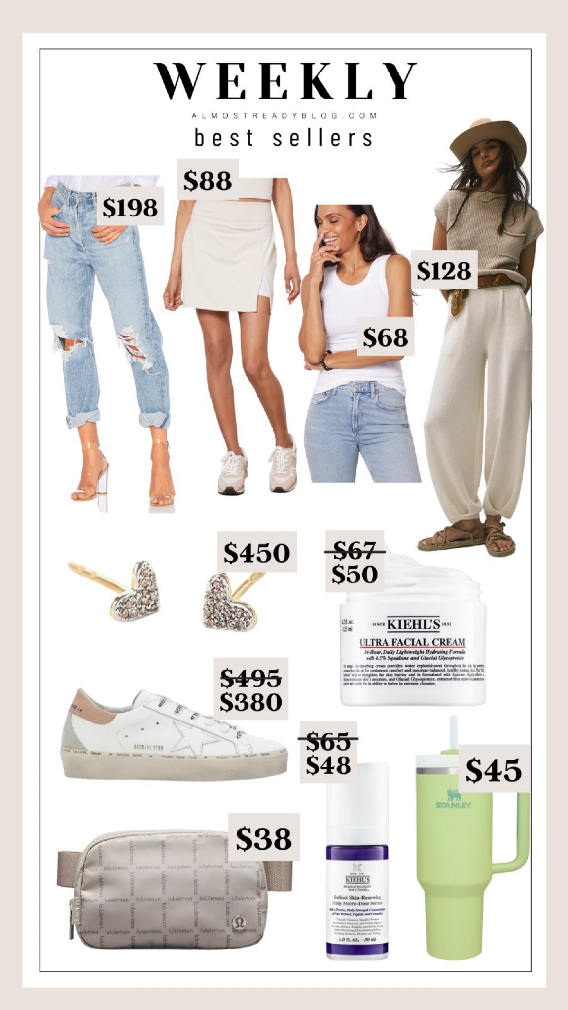 Weekly best sellers golden goose sale agolde jeans free people matching set stanley tumbler 

#LTKunder100 #LTKsalealert #LTKunder50