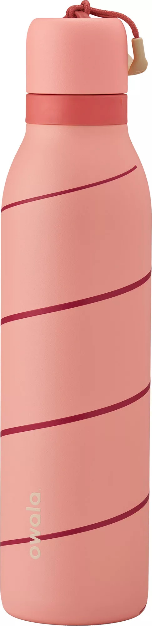 Owala 24 oz. FreeSip Stainless Steel Bottle with Twist Lid - Merry and Bright Collection, Candy Cane Lane | Dick's Sporting Goods