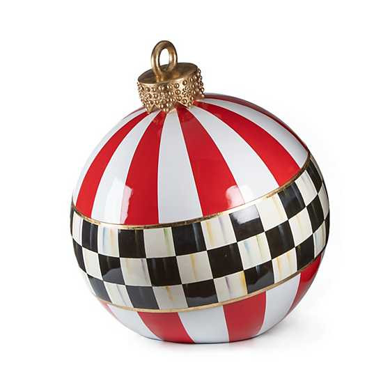Jolly Stripe Outdoor Ornament | MacKenzie-Childs