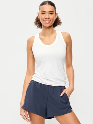 Fluid Seamless Fitted Racerback Tank | Old Navy (US)