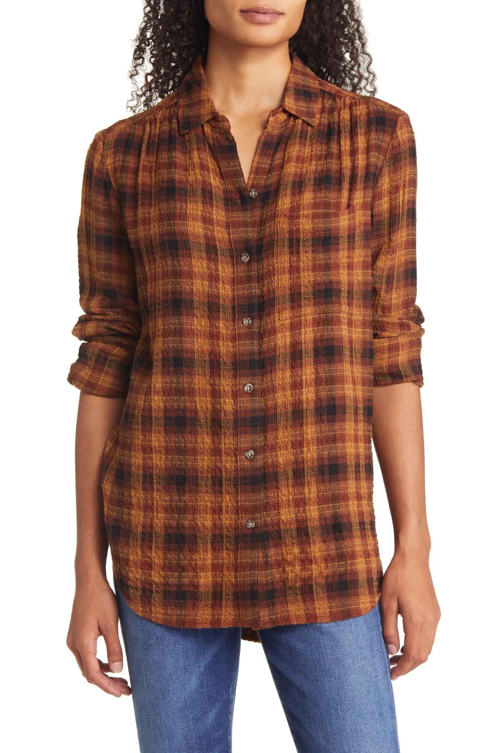 Plaid Button-Up Shirt | Nordstrom