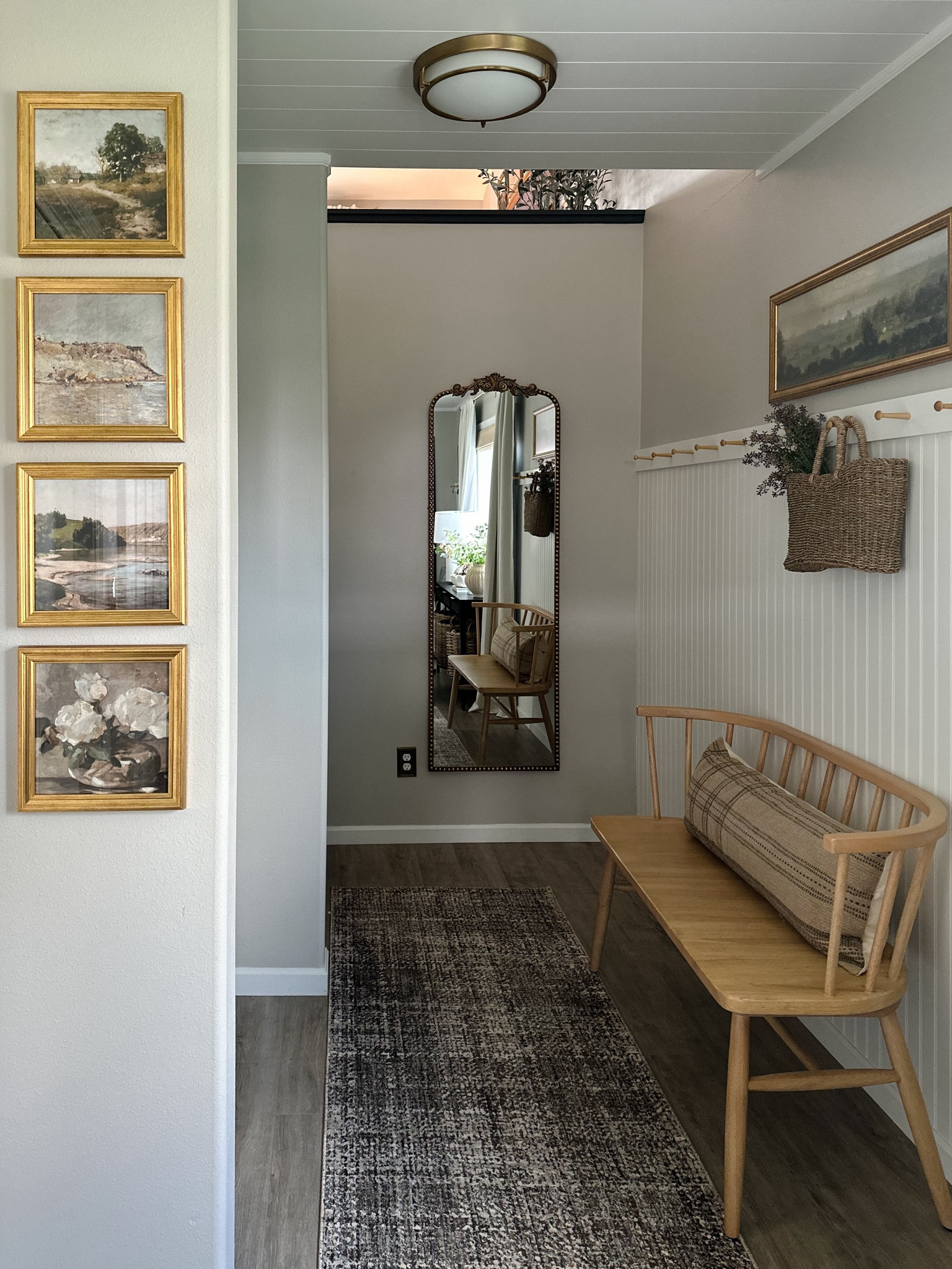 Sooo many sales happening this week! 

Our bench is on sale for target circle week for only $159! Entryway lights, rug, frames, and pillow also on sale! 

Brass full length mirror, anthropology mirror dupe, Angela rose x Loloi runner, brown rug, brass picture frames, gallery wall, Etsy vintage art, white peg rail, entryway decor, target decor, affordable home decor, lumbar pillow, brass flush mount light, spring stems, pottery barn dupe curtains 


#LTKSummerSales #LTKHome #LTKSaleAlert