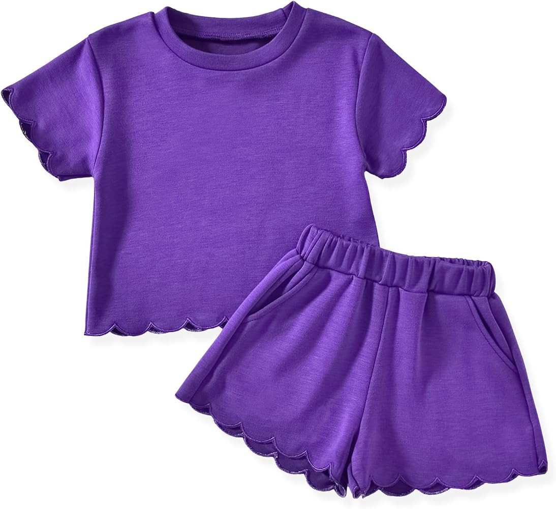 Aalizzwell Toddler Girl Summer Outfit 2-5T | Amazon (US)