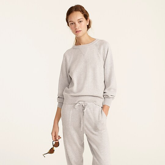 Cotton-cashmere pullover sweatshirt | J. Crew US