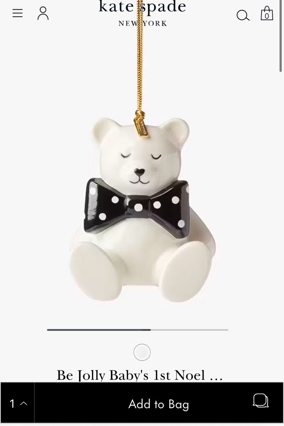 kate spade ornament , robe and picture frame for new moms make the perfect gift 

#LTKBaby #LTKGiftGuide #LTKFindsUnder50