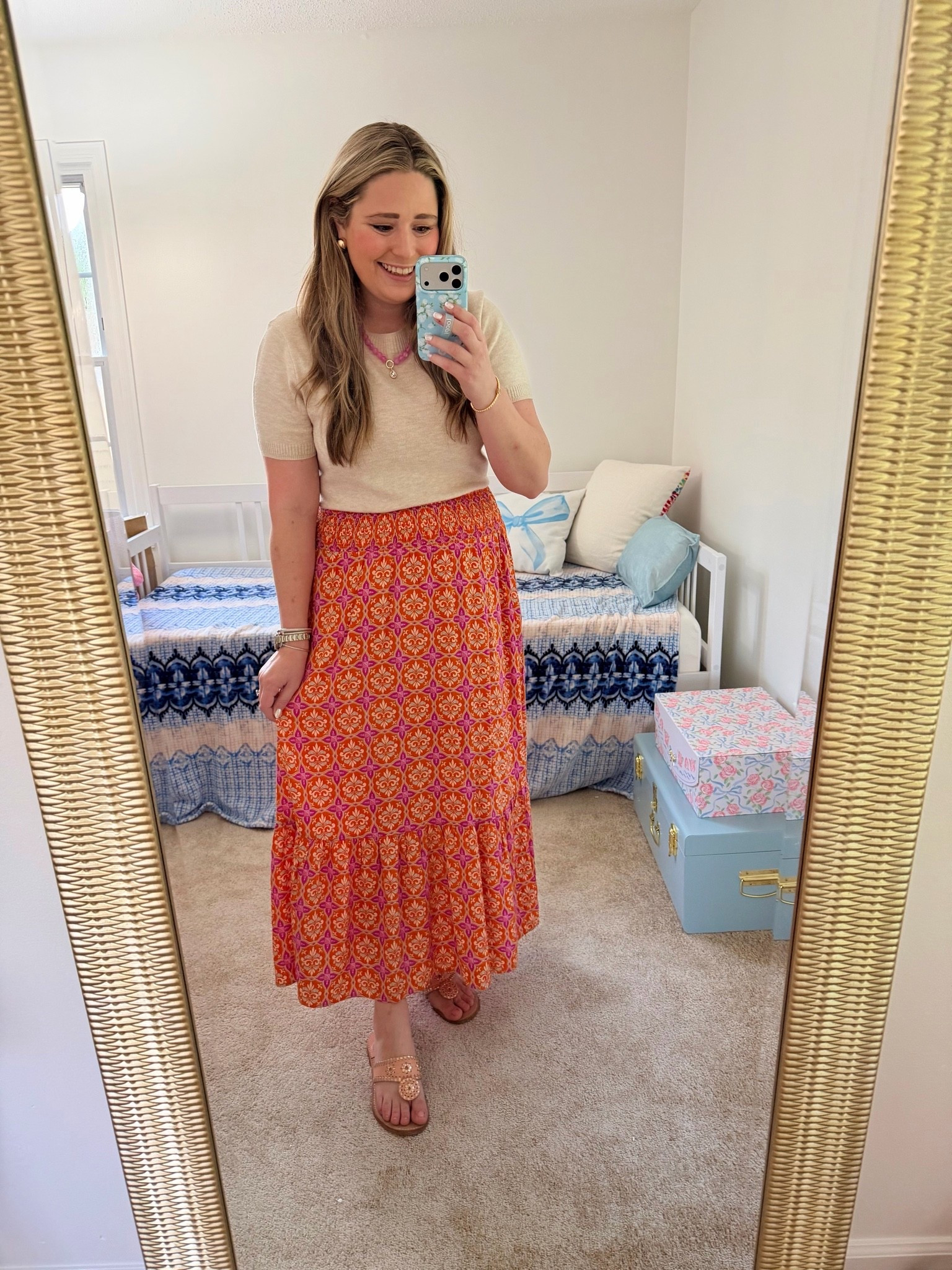 Business Casul Work Outfit || Colorful Maxi Skirt

#LTKootd #LTKdayinmylife #LTKWorkwear