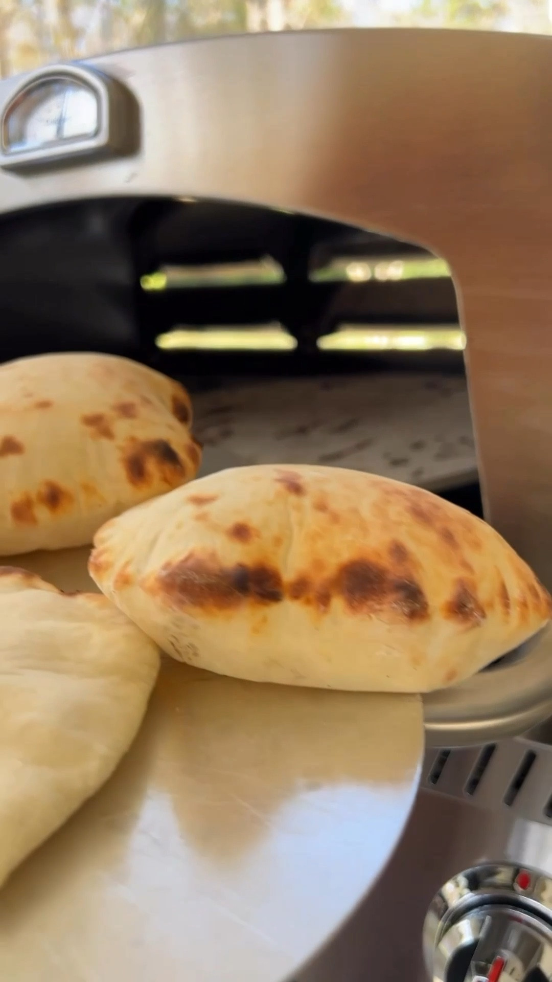 The pizza stone I use on my grill. Safe for ovens too