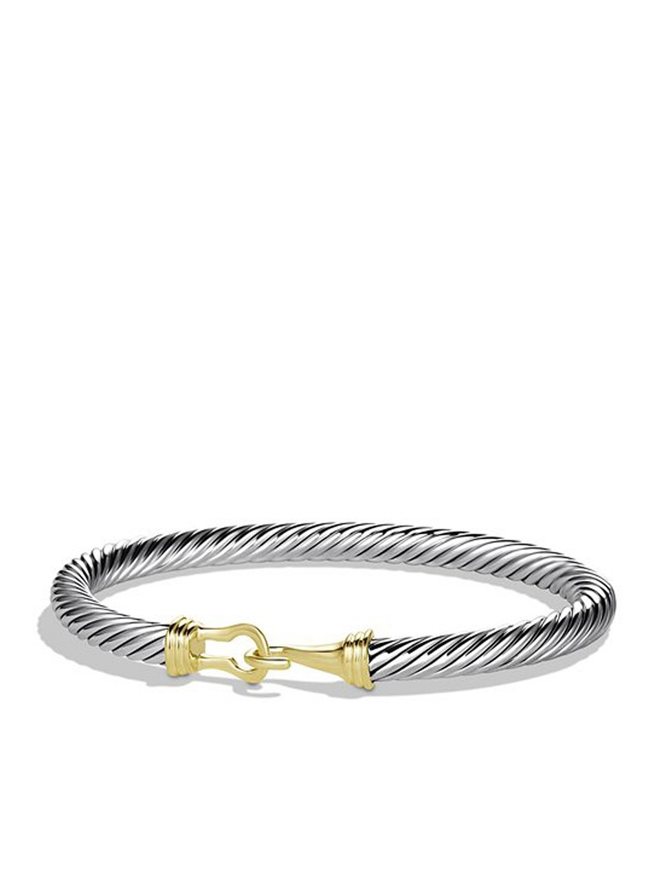 Cable Classic Buckle Bracelet with 14K Yellow Gold/5mm | Saks Fifth Avenue