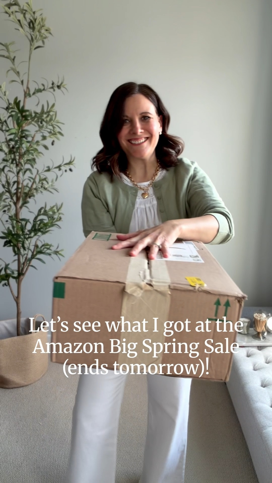 I picked up a few spring tops for Amazon’s big spring sale. There are 3 you’re not seeing (they were not great) and 3 you are. 

This light blue block print blouse feels like something you’d find at a boutique. The print is so good. It hits at the hip bone and is best left out. It has a notch neck and big flutter sleeves. The notch neck is a little low so I’d wear it with a tank top for extra security. I sized down to a XS. I’m a little on the fence about this one. It’s not as versatile as the others and I’m not sure it’s “me". 

This light blue short puff sleeve cardigan is so good-looking and perfect for work. Easy to wear untucked or tucked. I’m in a size small. It fits true to size (tts).

If you’re looking for a crisp white top to wear untucked, this one has a notch neck that draws the eye up to your face along with puff sleeves. It looks much more expensive than it is. It is a bit sheer. I’d wear it with a tank top. I’m in a size small. 

On me: @loft midrise wide leg jeans fit true to size (tts), LOFT white blouse (in a small), LOFT cardigan (fits small, I sized up to a large).

📏For reference, I’m midsized, 5’6”, slightly short-waisted, 36-B bust, and wear a small or medium top with size 10 jeans. 

#LTKSeasonal #LTKMidsize #LTKOver40