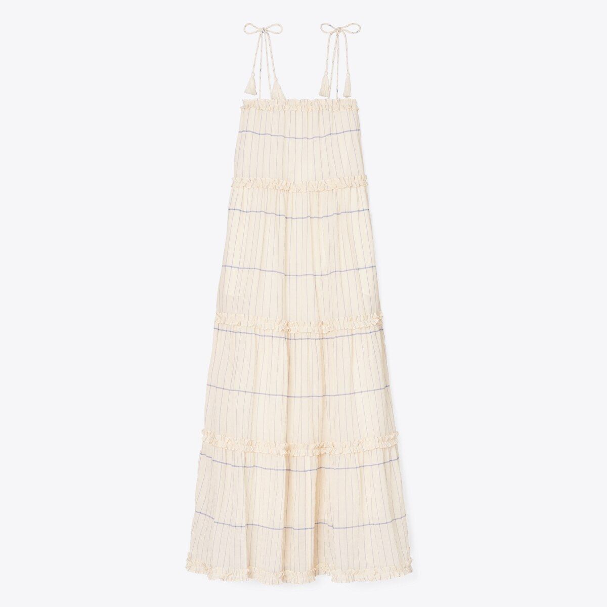 Long Ruffle Dress | Tory Burch (US)