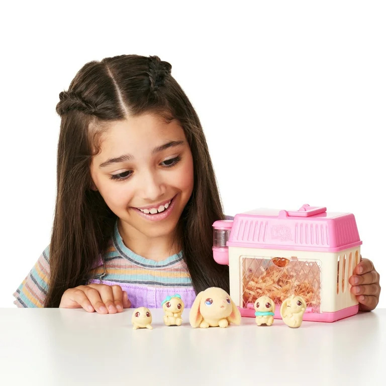 Little Live Pets Mama Surprise Lil' Bunny Minis Playset, Ages 5+ | Walmart (US)