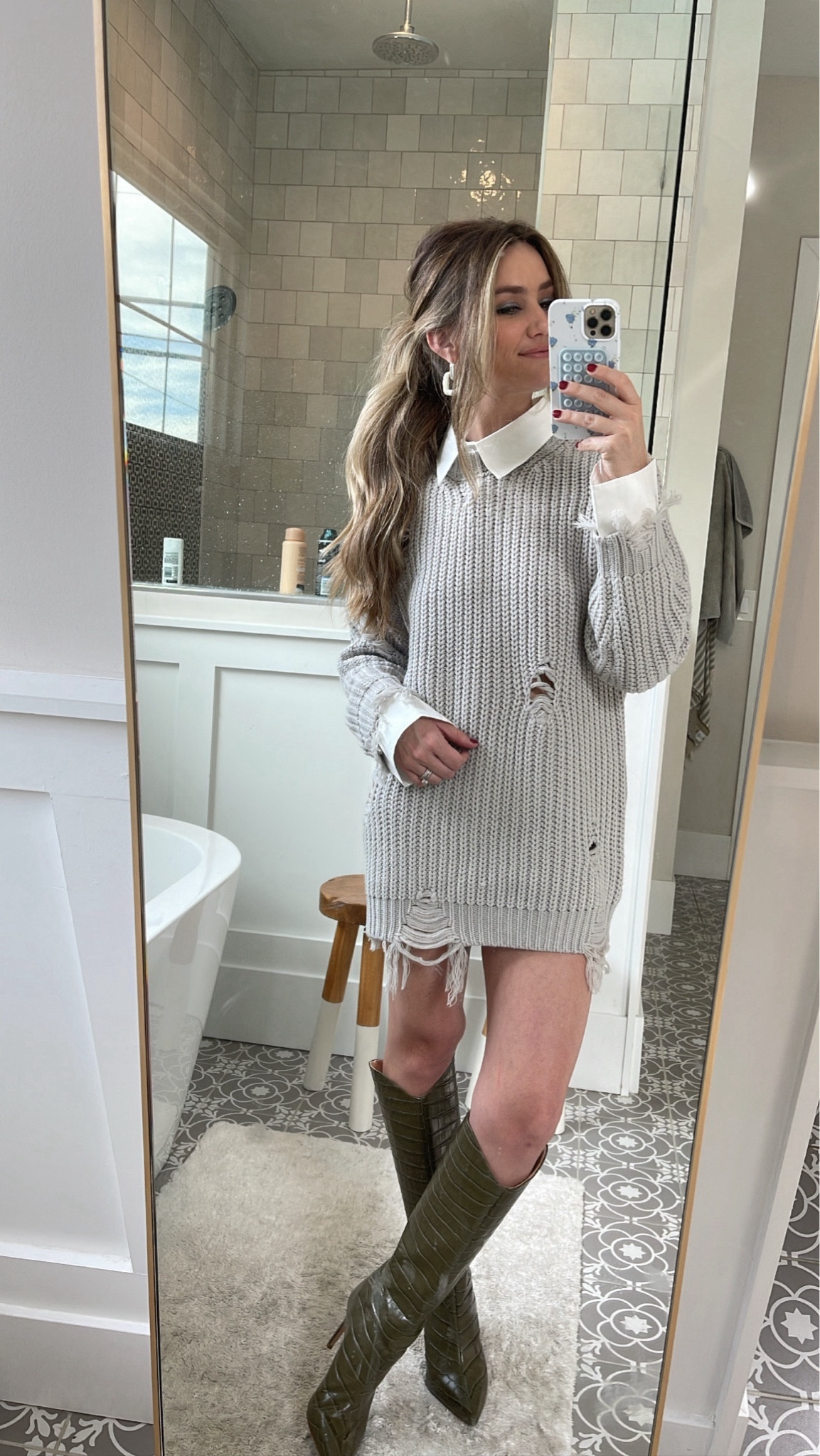 this sweater dress actually kept me super warm all night in the desert. it’s short so size up! 

#LTKHoliday #LTKSeasonal #LTKstyletip