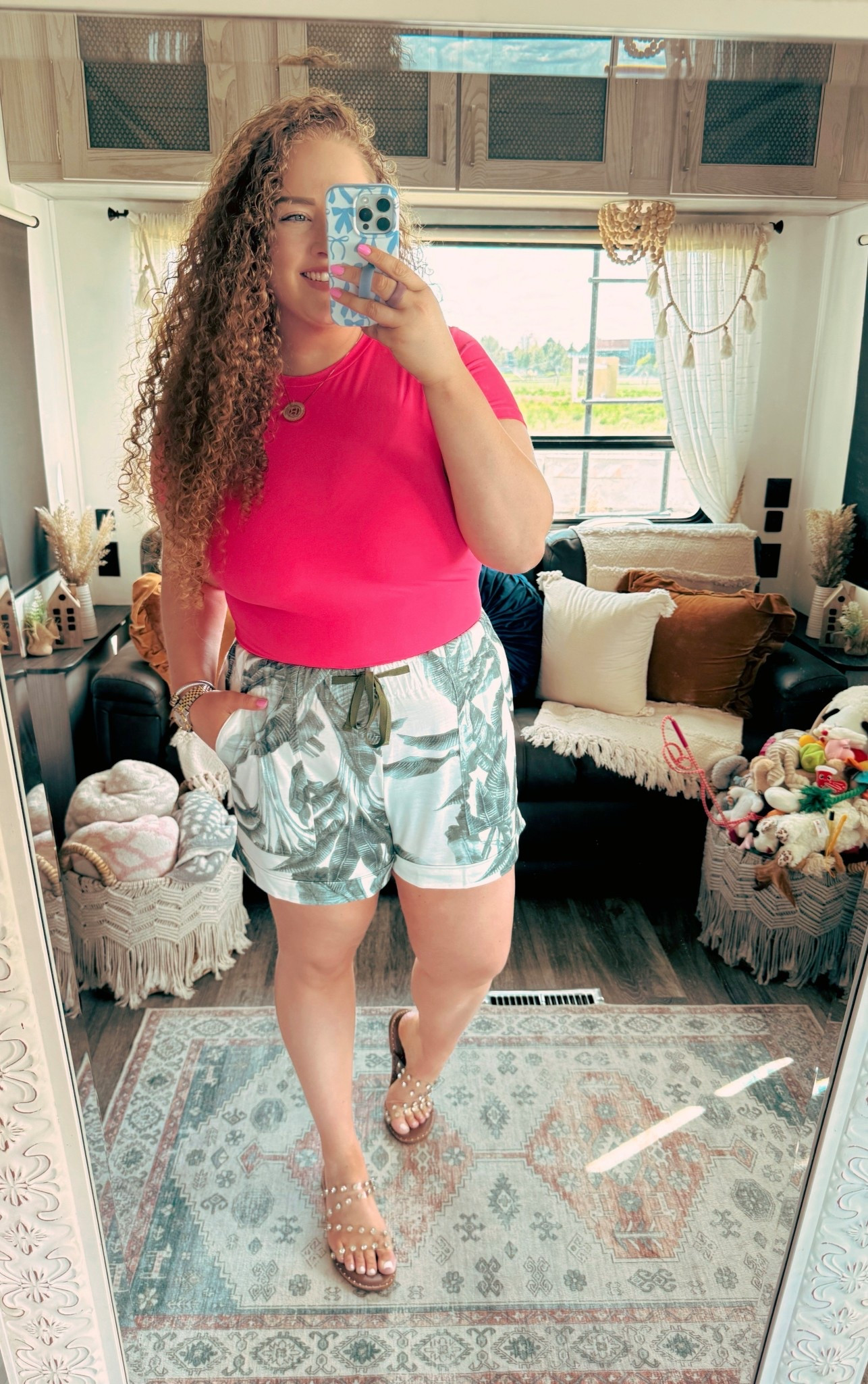 Bring the island vibes everywhere you go with these palm print tropical shorts from Amazon! 🌴☀️ Lightweight, stylish, and perfect for your next getaway or sunny day adventure. Ready to relax in style! 🌺🌊 fitted top | amazon fitted top | pink fitted top | amazon pink fitted top | shorts | amazon shorts | Palm print shorts | sandals | amazon sandals | palm perfection | tropical vibes | spring outfit | Amazon spring outfit | Amazon spring look | Amazon finds | Amazon fashion | Amazon look | Amazon outfit | Amazon must haves | spring | spring fashion | spring look | spring outfit | Amazon spring outfit | vacation | Amazon vacation outfit | vacation look | tropical vacation outfit 

#LTKStyleTip #LTKSaleAlert #LTKMidsize