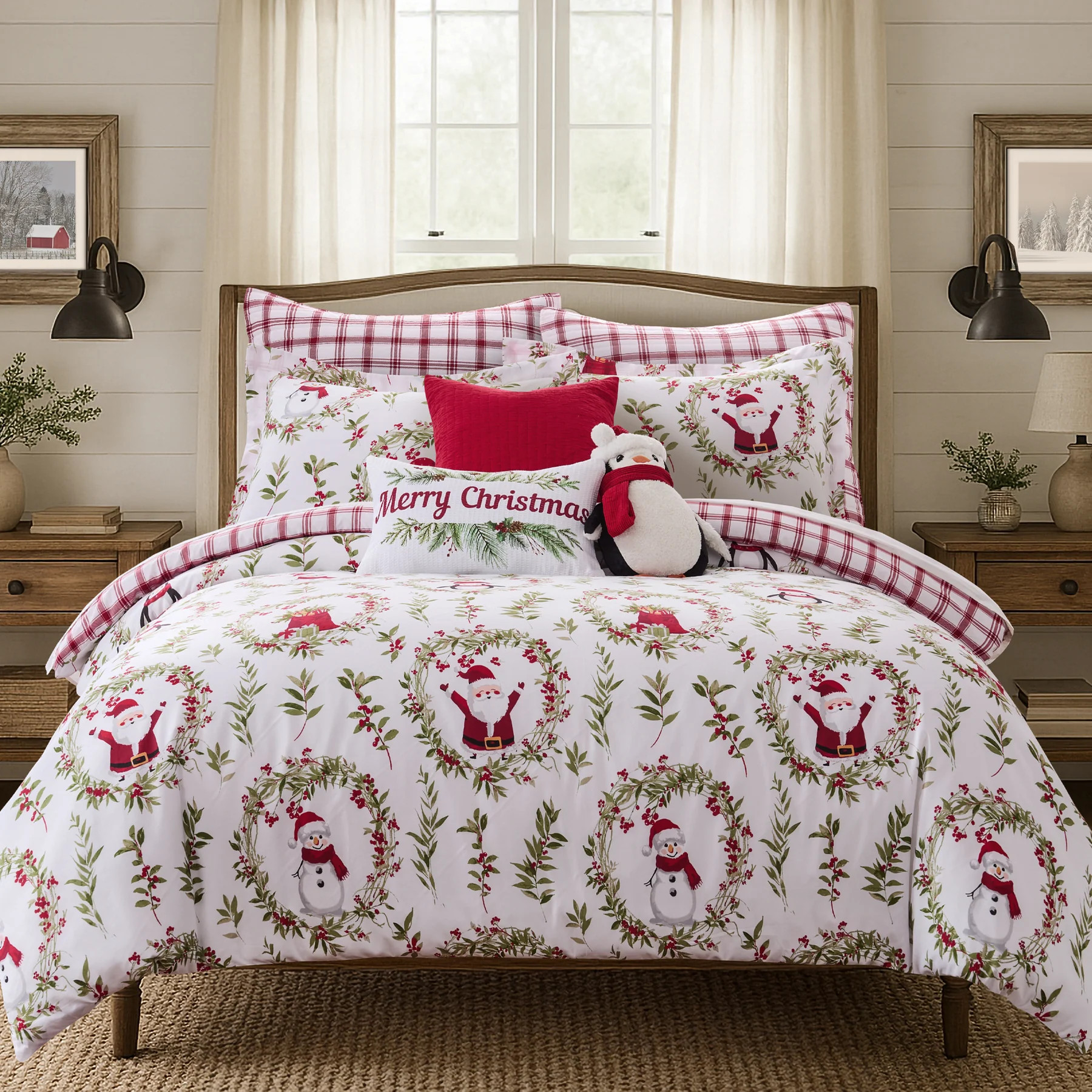 Pine & Plaid Duvet Cover Set | Levtex Home