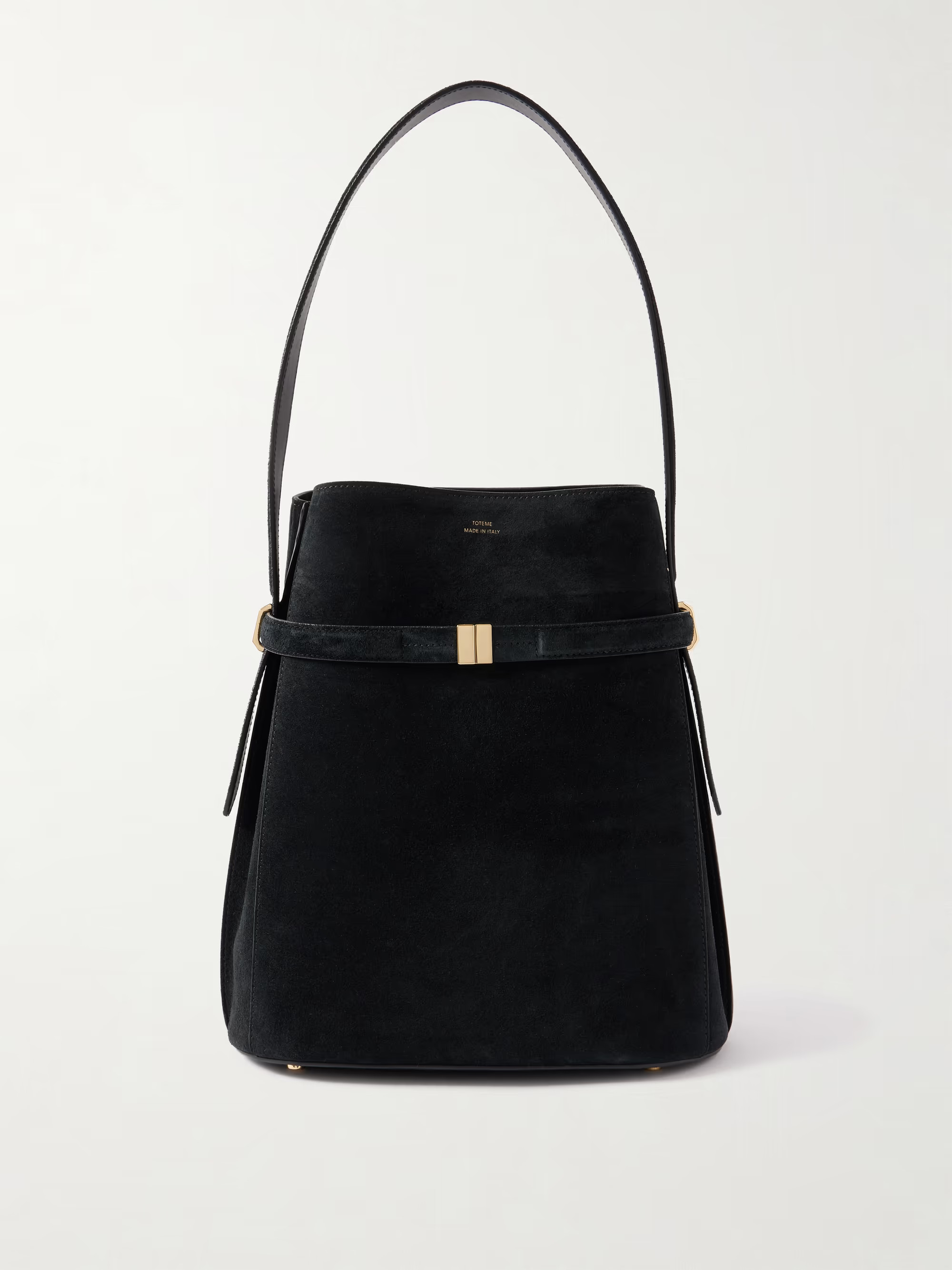 Belted suede tote | NET-A-PORTER (US)