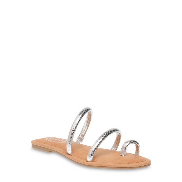 Scoop Women's Sofia Strappy Flat Sandals | Walmart (US)