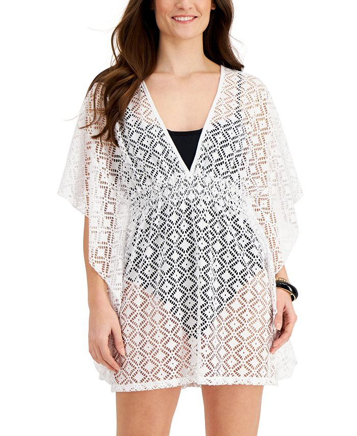 Miken Juniors' Crochet Cover-Up, Created for Macy's & Reviews - Swimsuits & Cover-Ups - Women - M... | Macys (US)