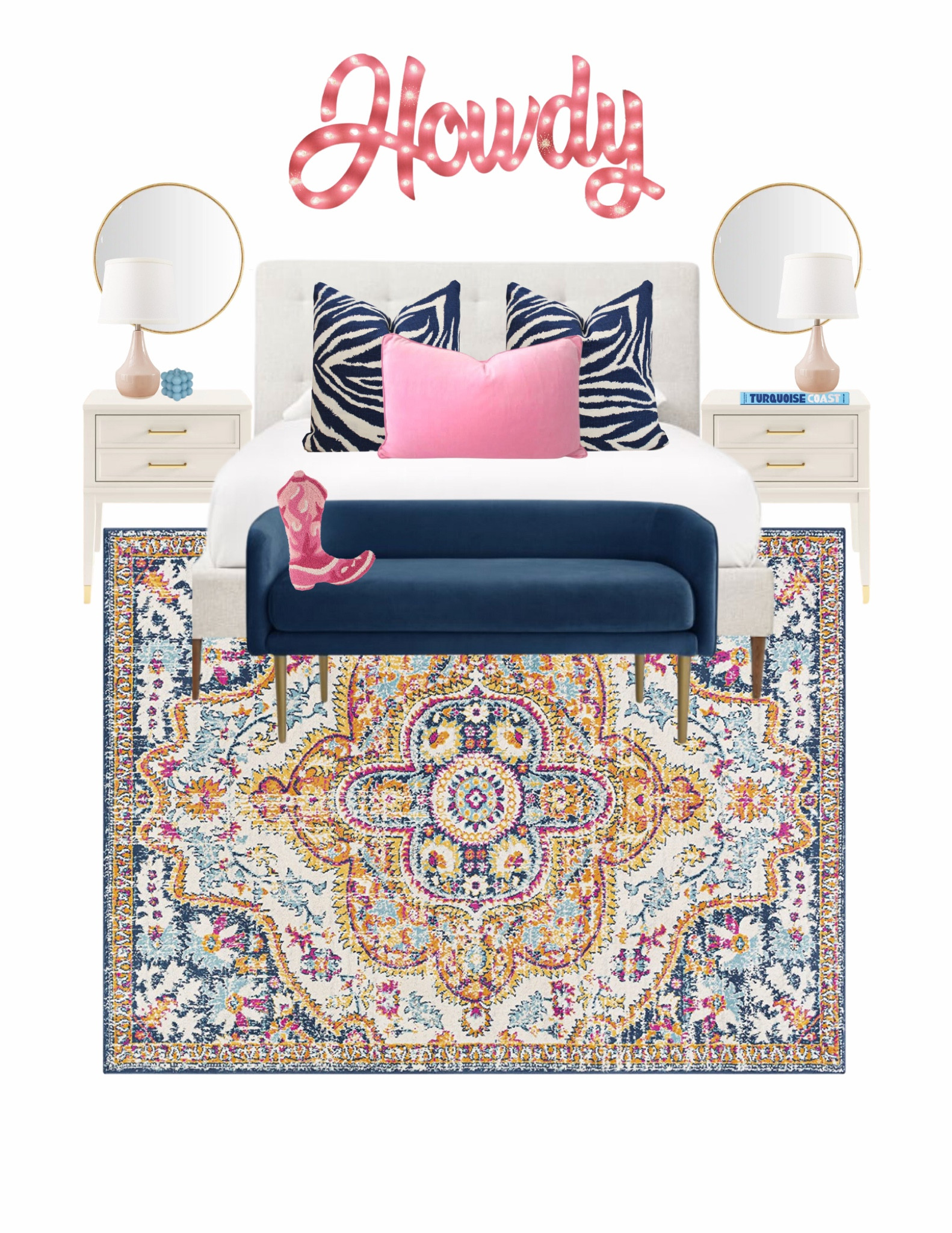 Colorful Fun Western Cowgirl Room Decor Inspo 

#LTKstyletip #LTKFind #LTKhome