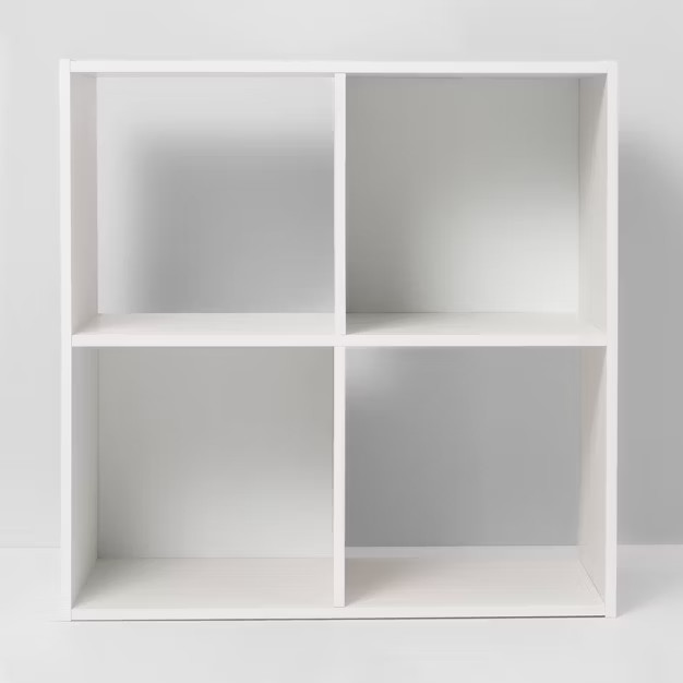 4 Cube Decorative Bookshelf - Room Essentials™ | Target
