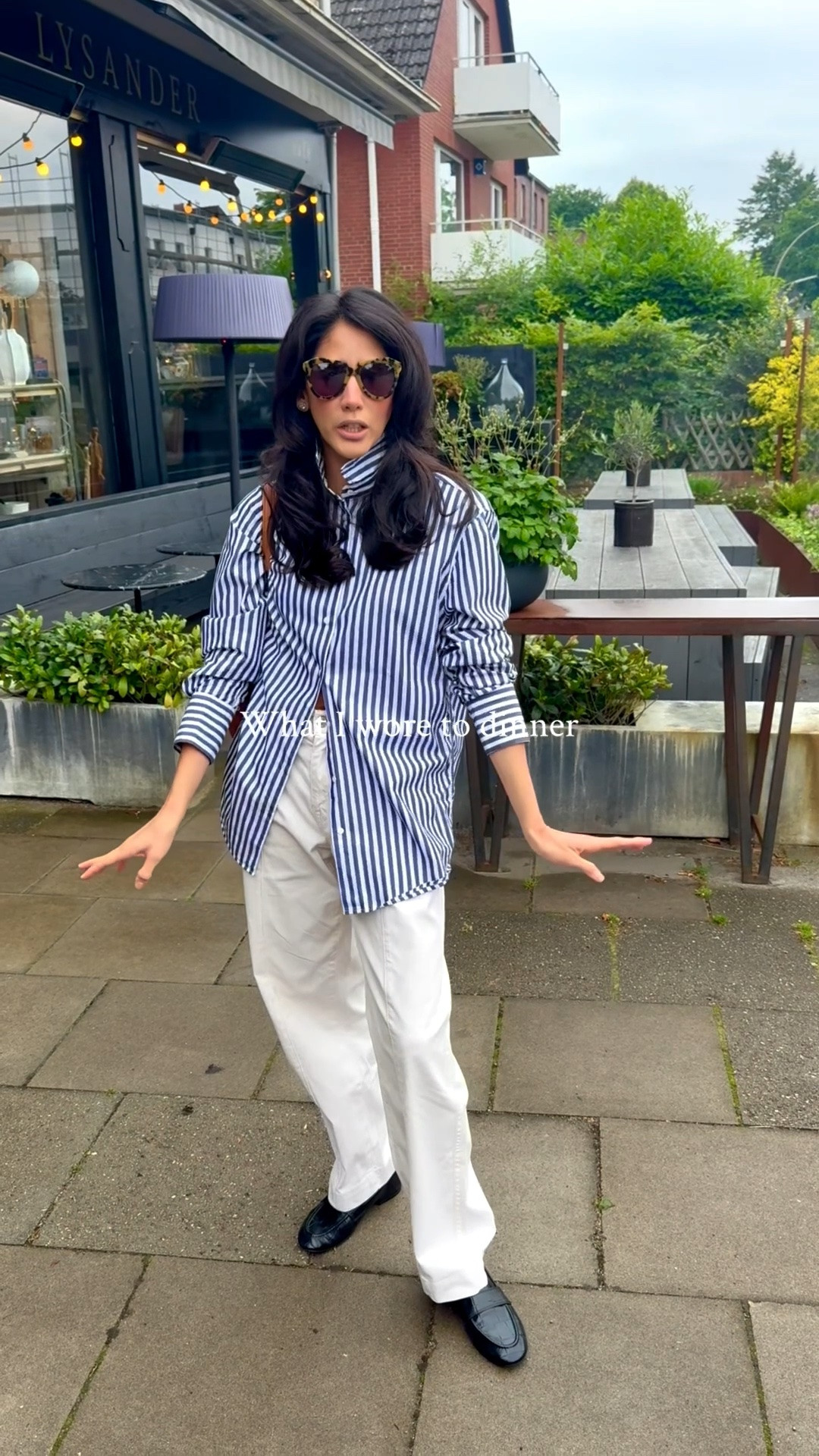Striped oversized shirt that goes with me everywhere. She’s an MVP in my closet. 

Casual look, summer look for Hamburg, summer jeans and shirt, casual date night look

#LTKTravel #LTKootd #LTKOver40