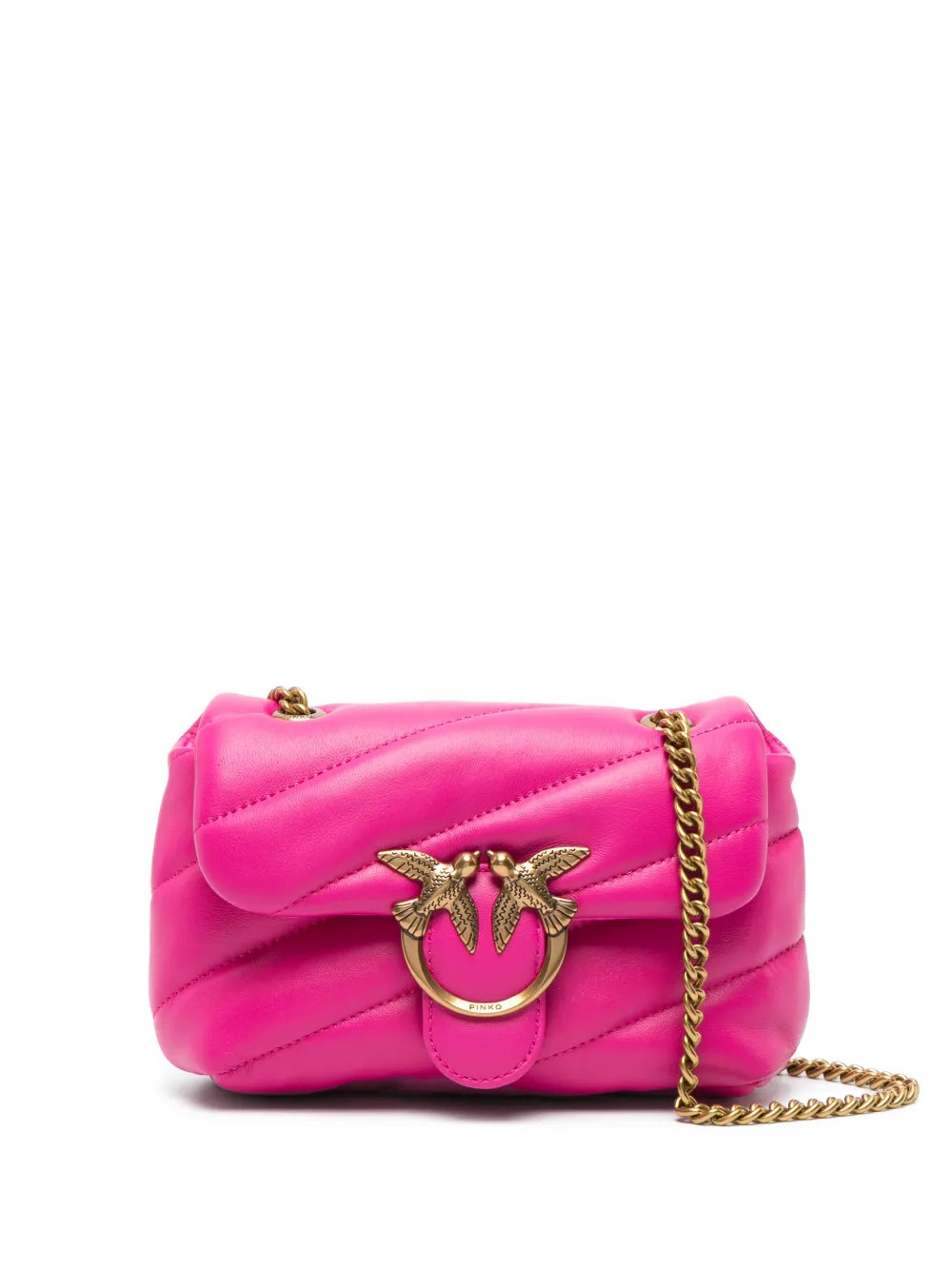 PINKO Borsa a Spalla Love Classic Puff - Farfetch | Farfetch Global
