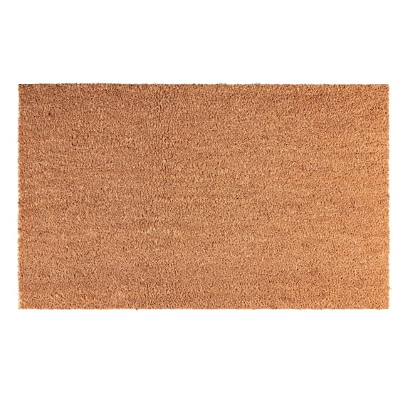 Mainstays Indoor and Outdoor Plain Coir Doormat, 18" x 30" - 1 Piece | Walmart (US)