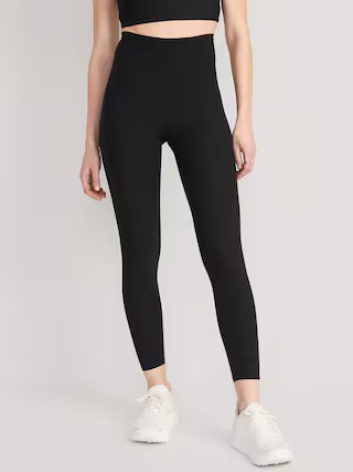 Extra High-Waisted PowerLite Lycra® ADAPTIV 7/8 Leggings for Women | Old Navy (US)