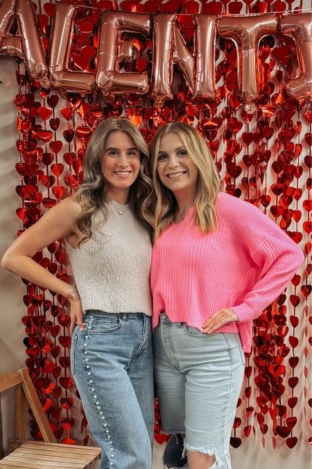 happy galentines!! 
went to a cute little boutique event in my hometown where they had this backdrop and you could paint some wine glasses or make your own sugar scrub! it was so cute and fun! 

galentines / valentines / girls / gno / girls night out / pink / valentines outfit

#LTKworkwear #LTKparties #LTKbeauty