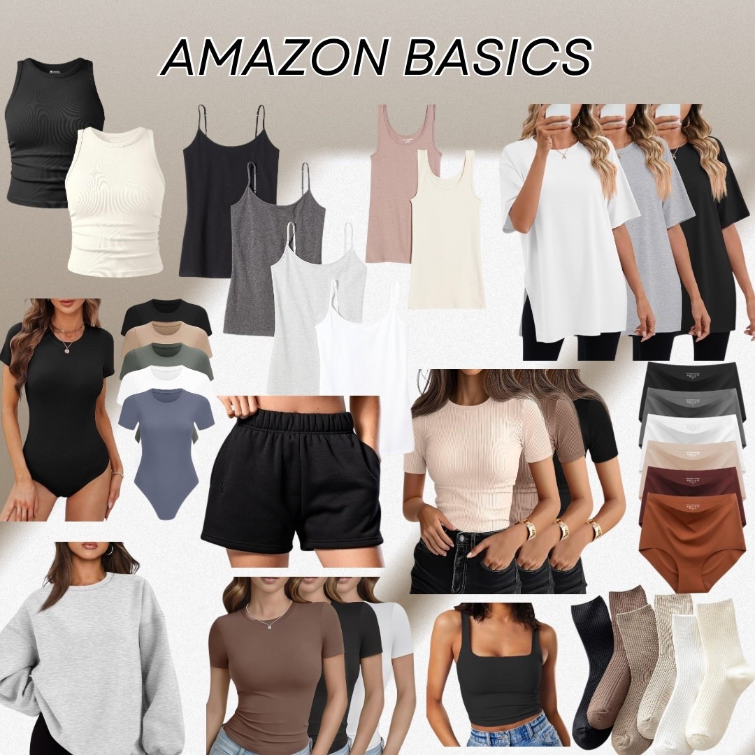 AMAZON BASICS I LOVE! 

Basics are one of the most important items you can have in your wardrobe! 

#LTKFindsUnder50 #LTKWorkwear #LTKStyleTip