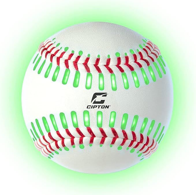 Cipton Baseball, Light Up Baseball, Glow in The Dark Baseball, Light Switch to Turn on Baseball L... | Amazon (US)