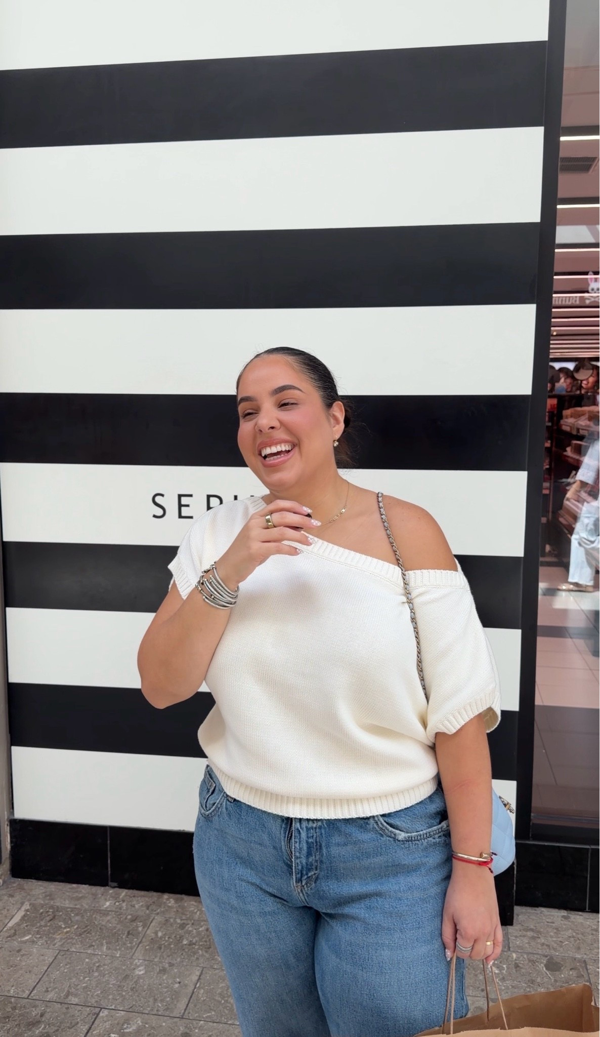 What I wore this weekend! Top size L and jeans size 12

#LTKootd #LTKMidsize
