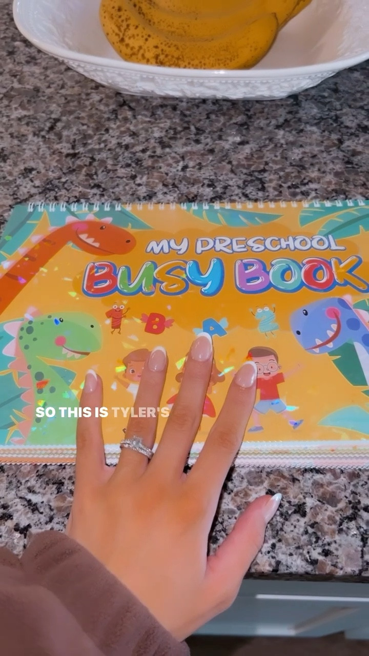 This our son’s FAVORITE activity book. It’s been so much fun doing this everyday with him. He asks us everyday to play with this book & has learned so much while having a blast. We are obsessed! 

#LTKhome #LTKfamily #LTKkids