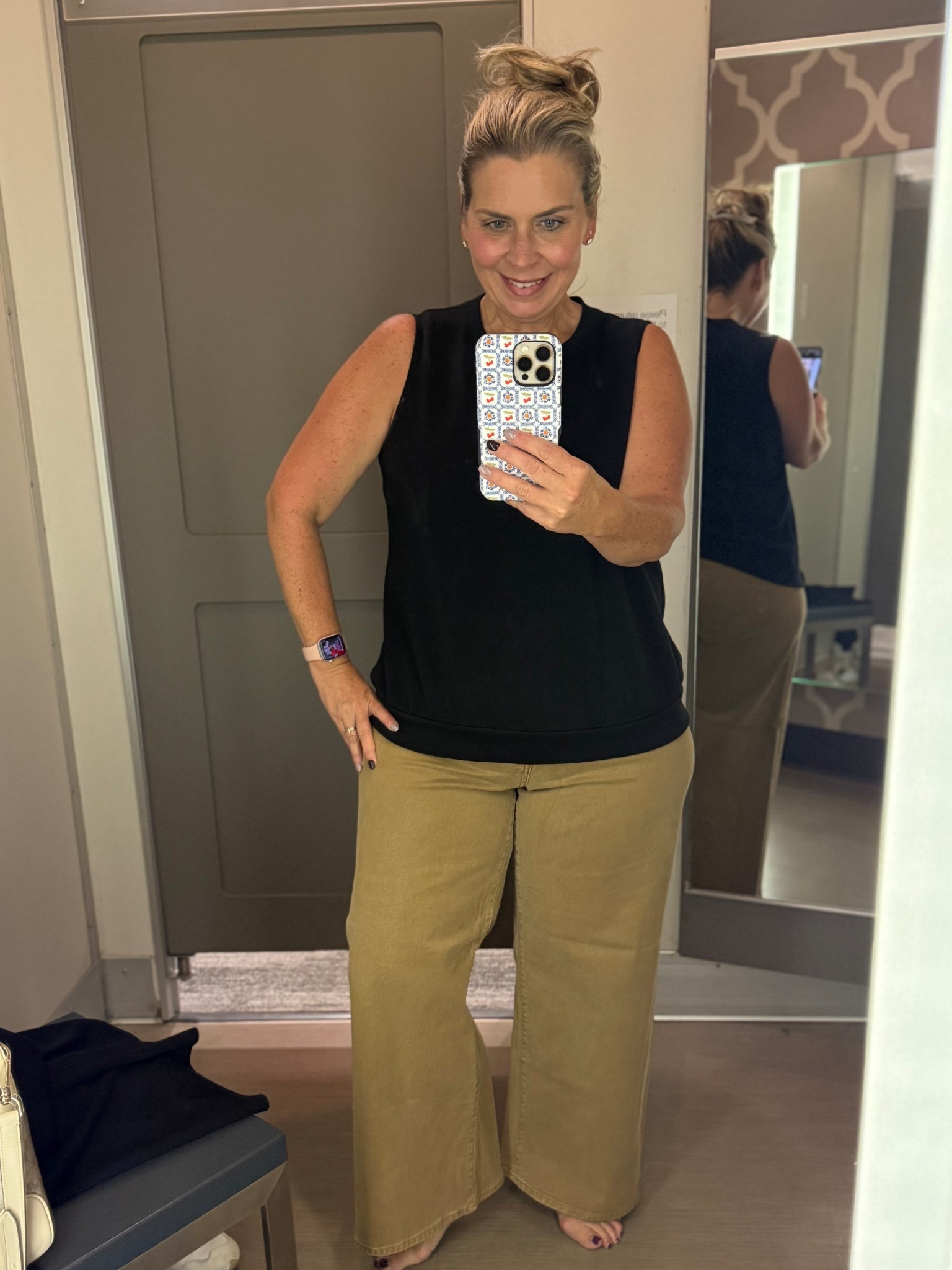 The viral sailor pants from Target are 20% off! 🎯 I’m wearing the khaki color which is perfect for fall! These fit so well, and I love the wider leg! I’m in a size 12 for reference. There are 12 colors to choose from! 

#LTKSaleAlert #LTKMidsize #LTKFallSale