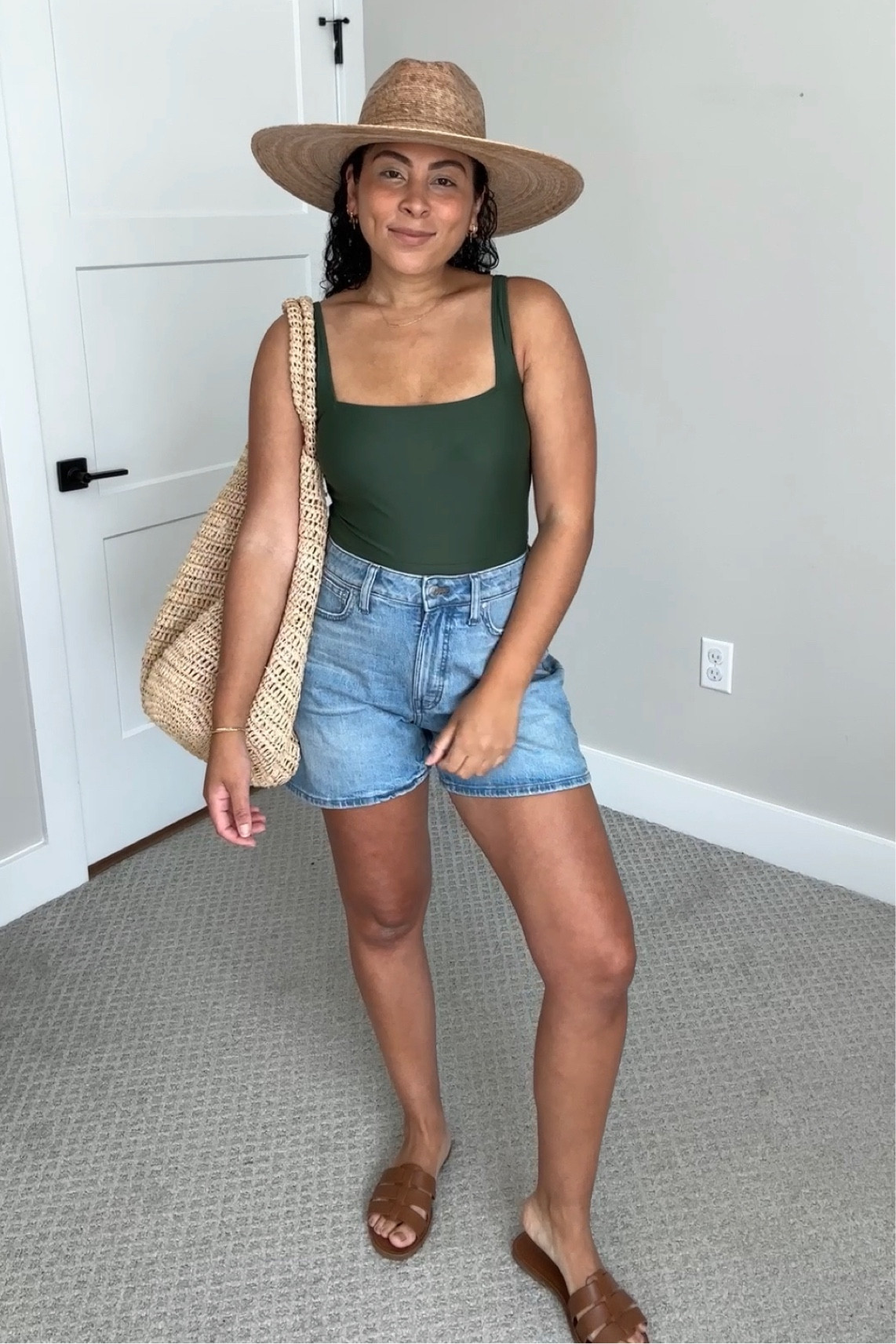 Summer staples outfit.

#LTKswim #LTKsalealert #LTKunder100