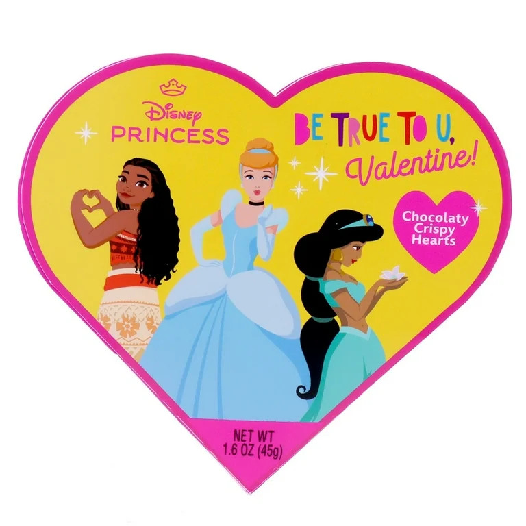 Frankford Disney Princess Chocolaty Crispy Heart Box 1.6oz | Walmart (US)