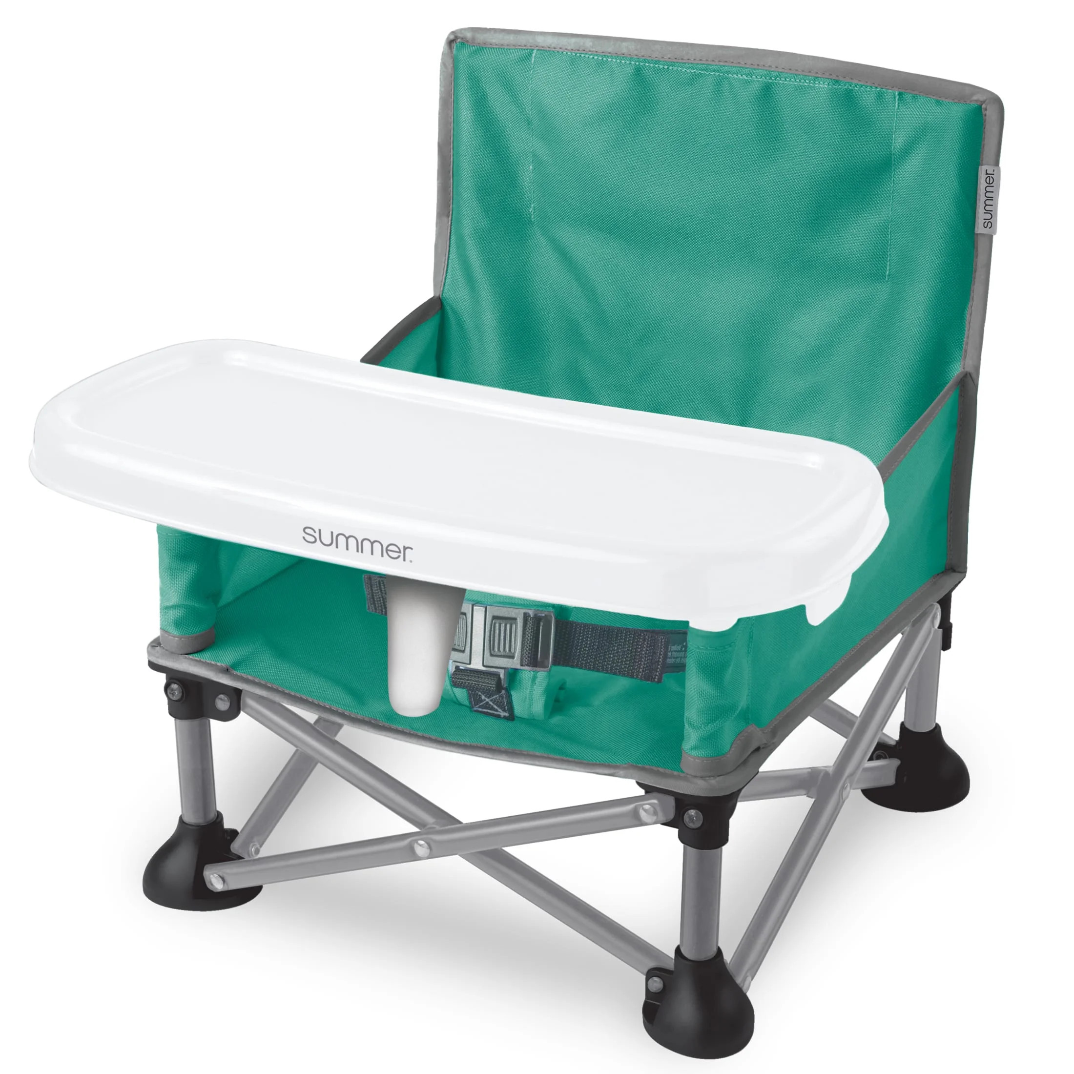Summer by Ingenuity Pop 'N Sit Portable Infant Booster Seat, Teal, 6 Months + | Walmart (US)