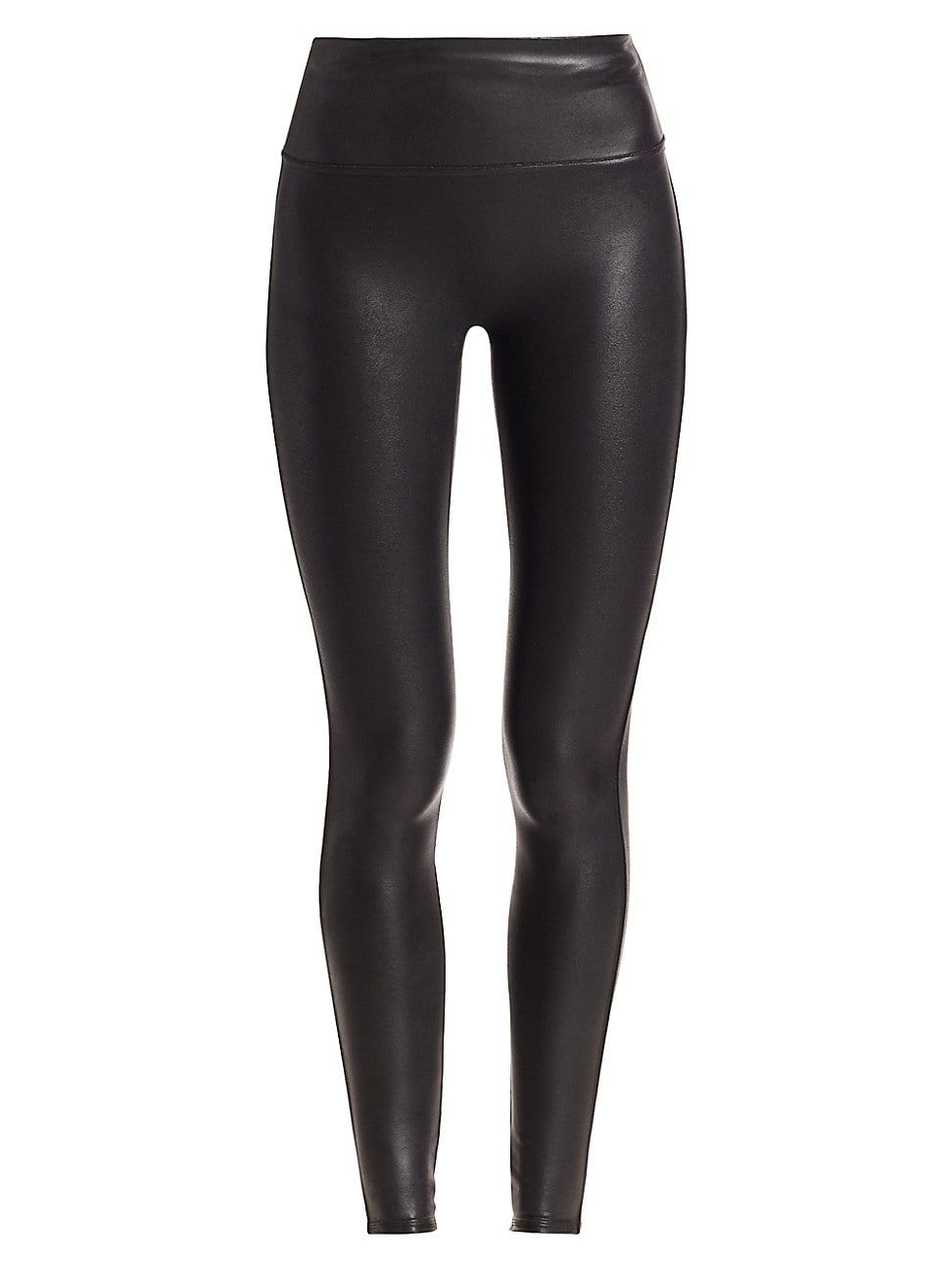 Spanx Women's Faux Leather Leggings - Black - Size Large | Saks Fifth Avenue