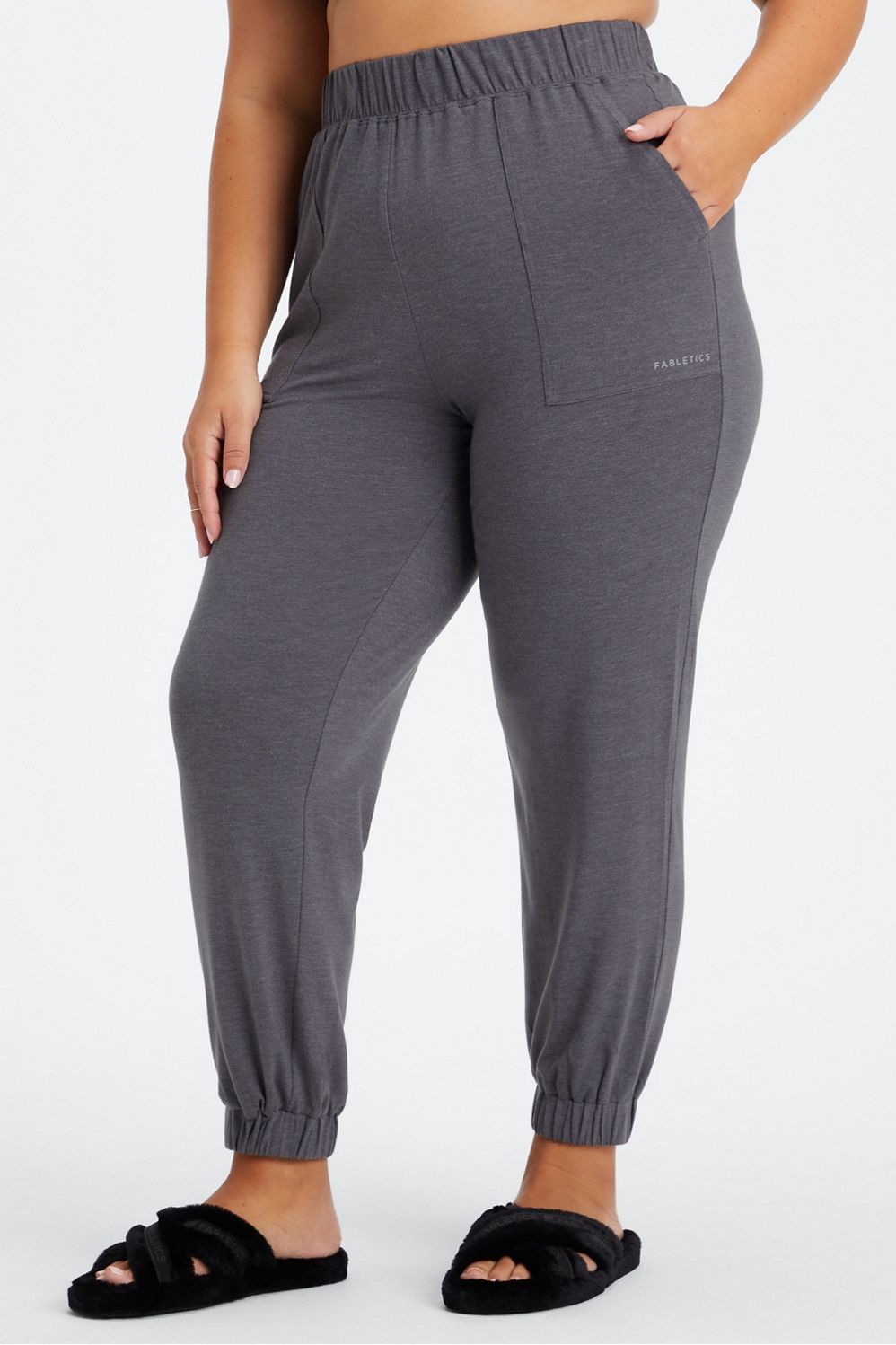 RestoreKnit Tapered Lounge Pant | Fabletics - North America
