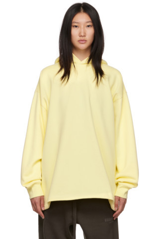 Yellow Relaxed Hoodie | SSENSE