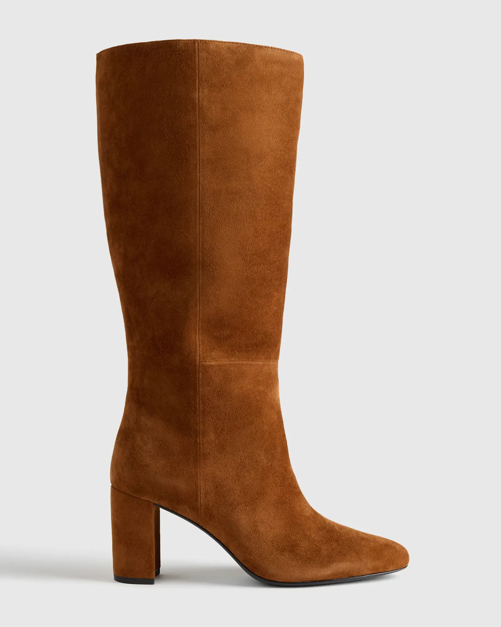 Italian Suede Block Heel Boots | Quince
