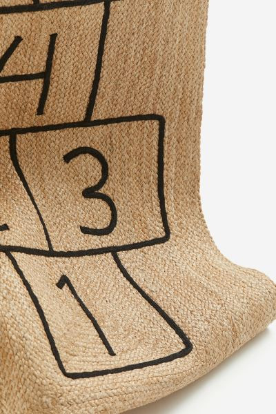 Braided Jute Rug - Beige/hopscotch - Home All | H&M US | H&M (US + CA)